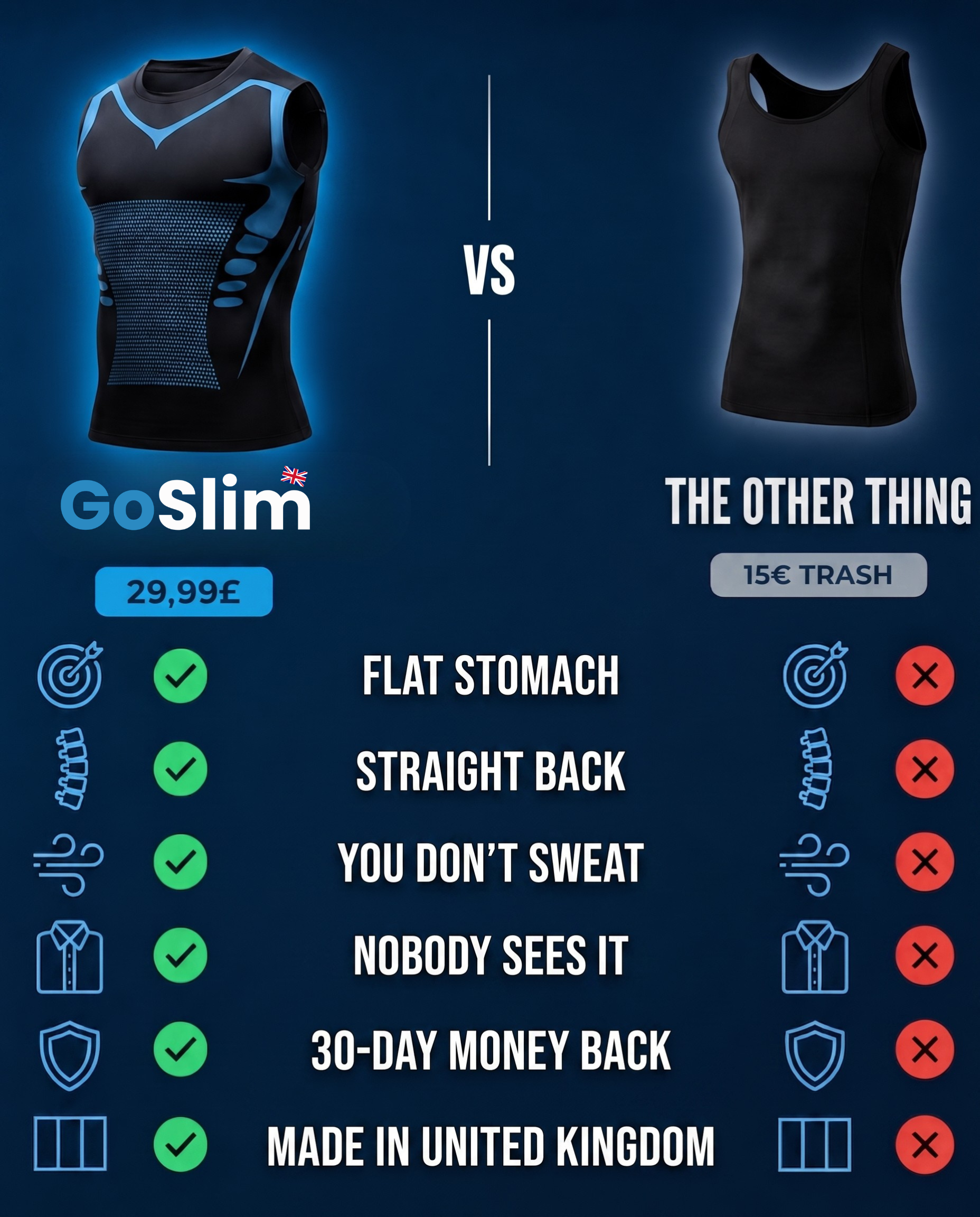 Compression tank top - GoSlim